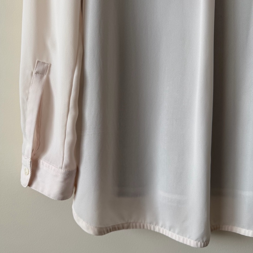 LOFT Grey Ribbed Top - Picture 4 of 6